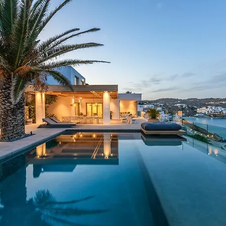 Lilium Ii - Sanctuary Overlooking Psarou Bay 빌라 프사로우