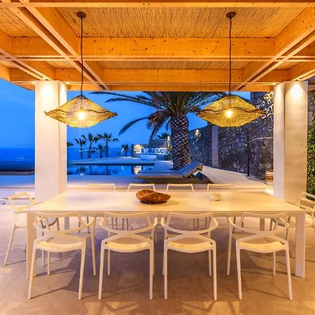 빌라 Lilium Ii - Sanctuary Overlooking Psarou Bay *