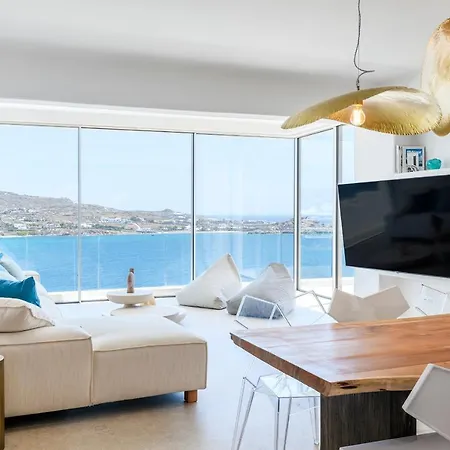 Vila Lilium Ii - Sanctuary Overlooking Psarou Bay