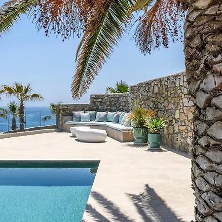 Vila Lilium Ii - Sanctuary Overlooking Psarou Bay *