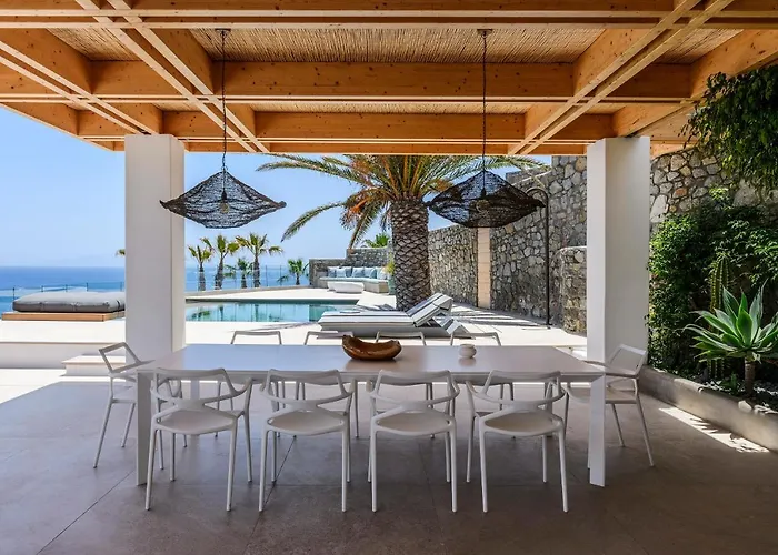 Lilium Ii - Sanctuary Overlooking Psarou Bay Villa *