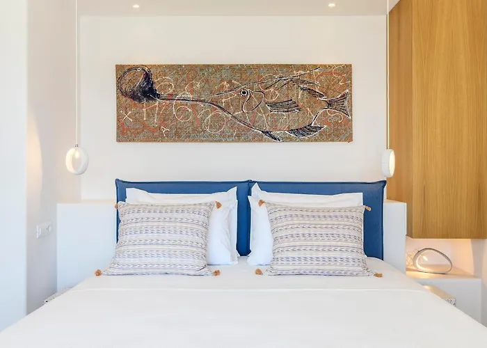 فيلة Lilium Ii - Sanctuary Overlooking Psarou Bay