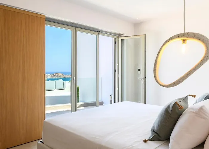 Villa Lilium Ii - Sanctuary Overlooking Psarou Bay Pszarú