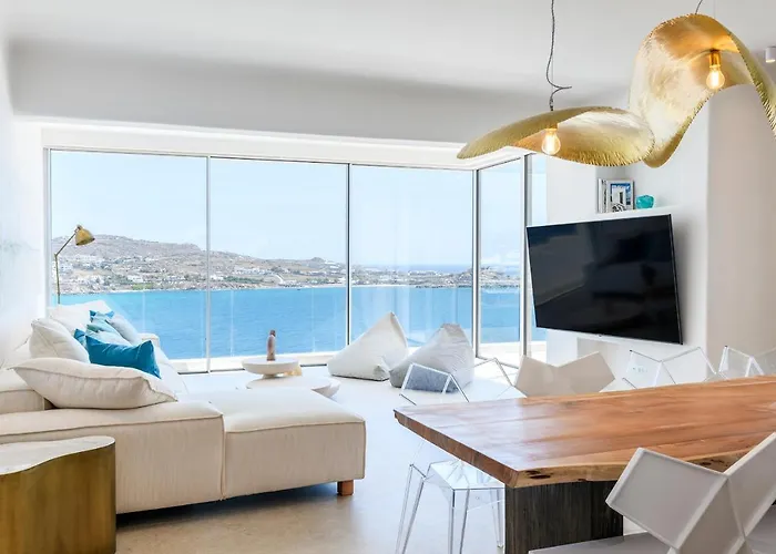 فيلة Lilium Ii - Sanctuary Overlooking Psarou Bay