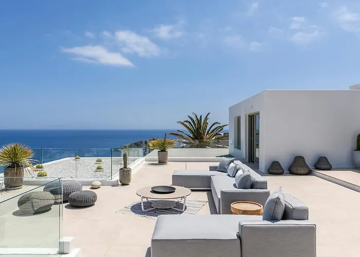 Lilium Ii - Sanctuary Overlooking Psarou Bay فيلة بسارو