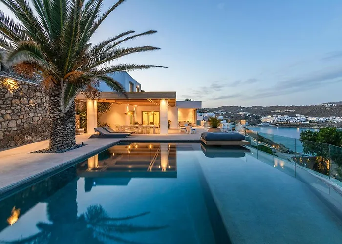 Lilium Ii - Sanctuary Overlooking Psarou Bay فيلة بسارو