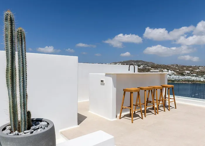 فيلة Lilium Ii - Sanctuary Overlooking Psarou Bay *