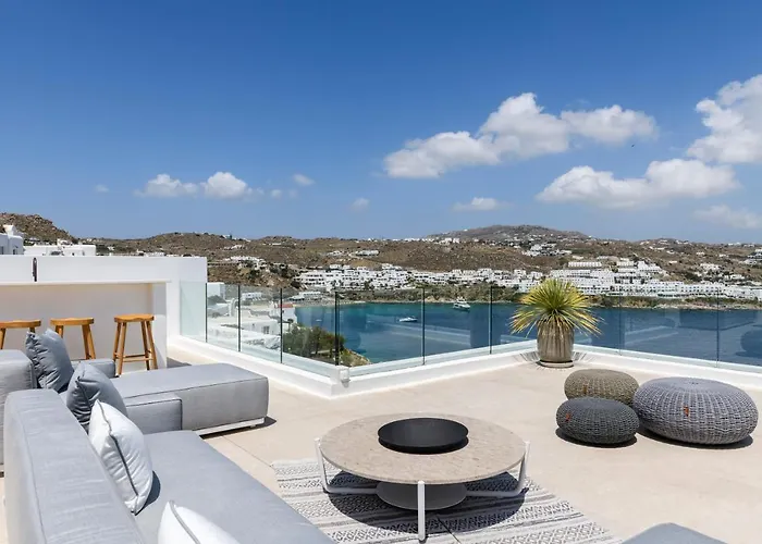 Lilium Ii - Sanctuary Overlooking Psarou Bay 프사로우